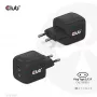 CLUB3D Caricabatterie da viaggio PPS 45W tecnologia GAN, doppia porta USB Type-C, supporto Power Delivery (PD) 3.0