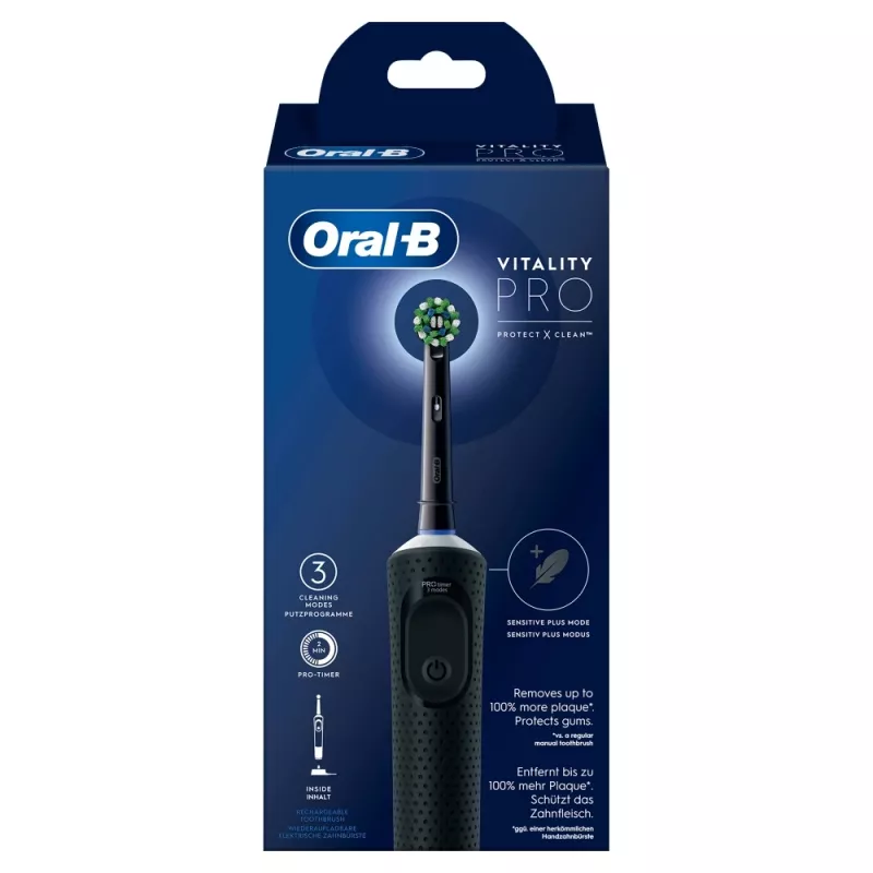 Oral-B Vitality Pro spazzolino rotante per adulti nero