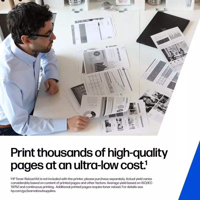 HP 153X set di ricarica toner originale LaserJet Tank, nero, 5000 pagine, 1 pz.