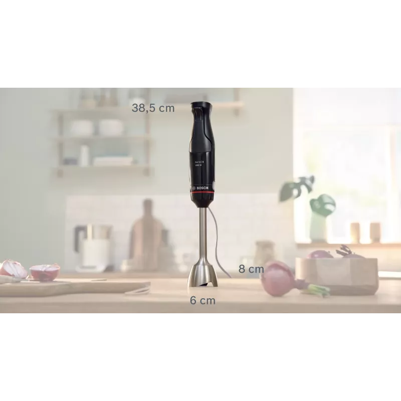 Bosch Serie 4 MSM4B620 mixer 0.6 L mixer a immersione 1000 W nero
