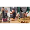 Bosch Serie 4 MSM4B620 mixer 0.6 L mixer a immersione 1000 W nero