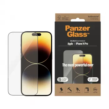 PanzerGlass pellicola protettiva per display per Apple iPhone 14 Pro Ultra-Wide Fit EasyAligner antigraffio antiurto