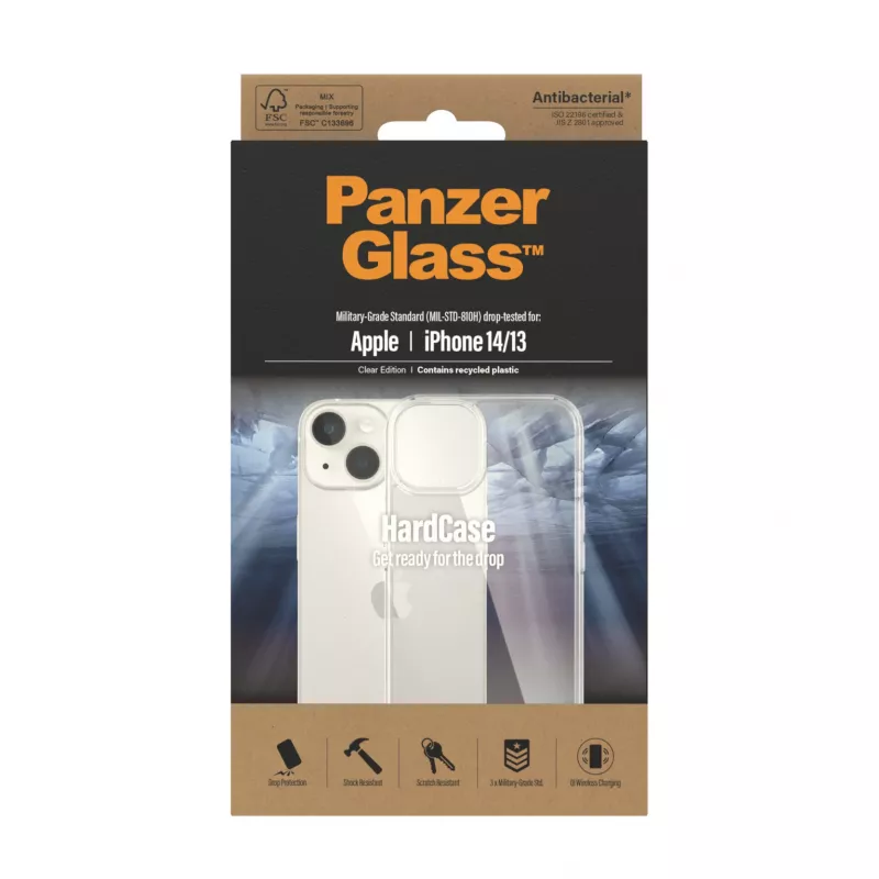 HardCase PanzerGlass Apple iPhone 2022 14 13 trasparente