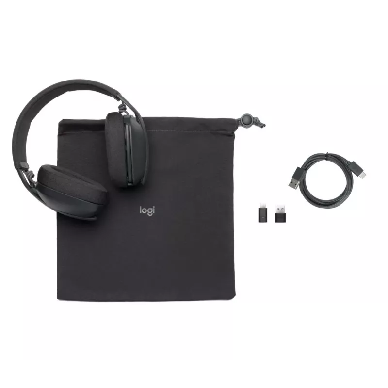 LOGITECH Headset - Zone Vibe - senza fili - grafite (versione Teams)