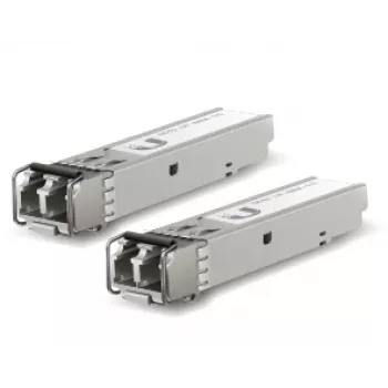 UBIQUITI NETWORKS 1.25gbps Sfp 2xlc Mm 850nm 550m - confezione da 2 (uf-mm-1g)