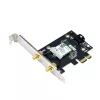 ASUS PCE-AXE5400 scheda WLAN interna – PCIe, Wi-Fi 6E Tri-Band (2,4/5/6 GHz), 2402 Mbit/s, Bluetooth 5.2