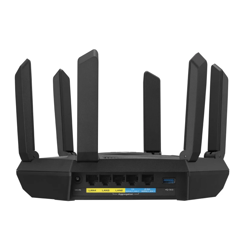 ASUS RT-AXE7800 router wireless Tri-Band (2,4 GHz / 5 GHz / 6 GHz) nero
