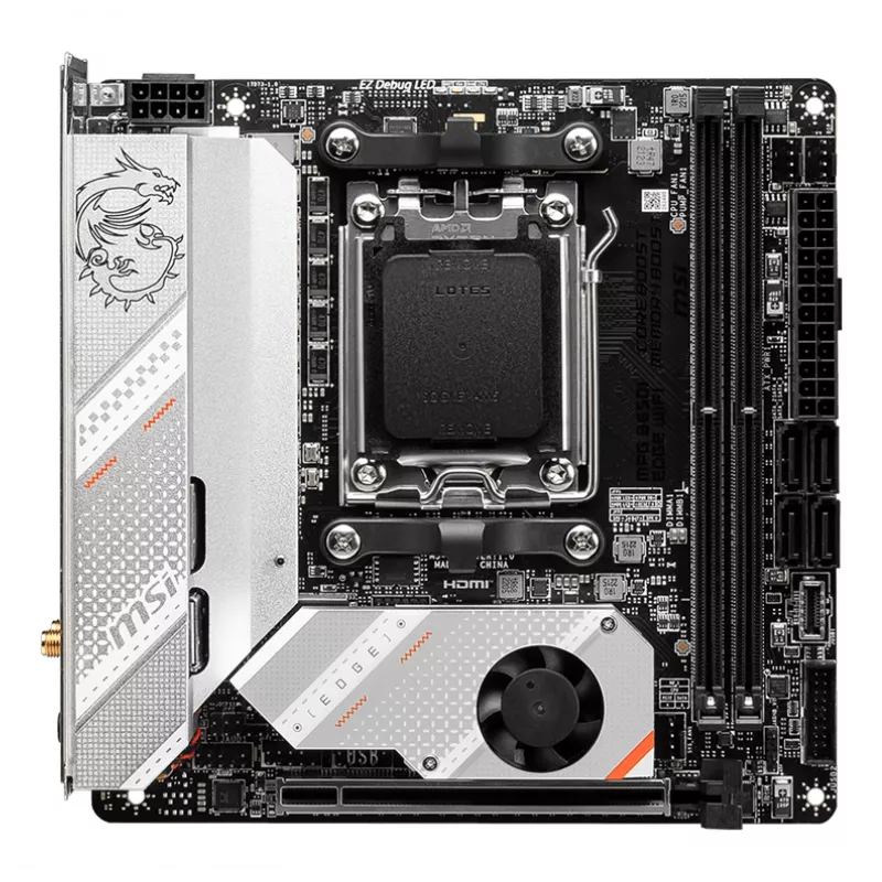 MSI MPG B650I EDGE WIFI scheda madre AMD B650 socket AM5 mini ATX