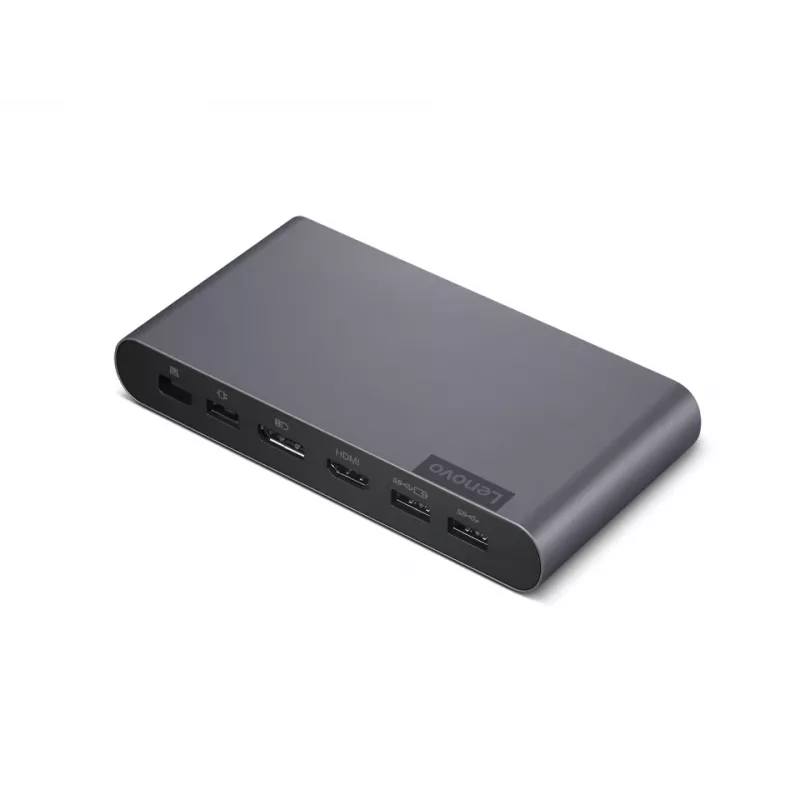 Lenovo 40B30090EU docking station/port replicator per laptop 2 x USB 3.2 Gen 2 (3.1 Gen 2) Type-C grigio