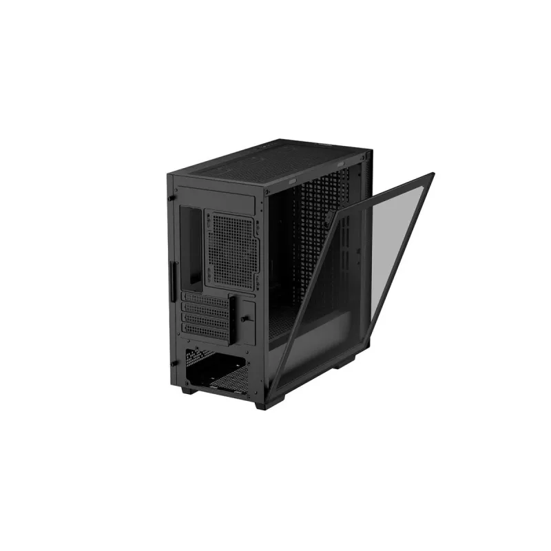 Case PC DeepCool CH370 mini tower — microATX/Mini-ITX, vetro temperato, supporto per GPU fino a 32 cm