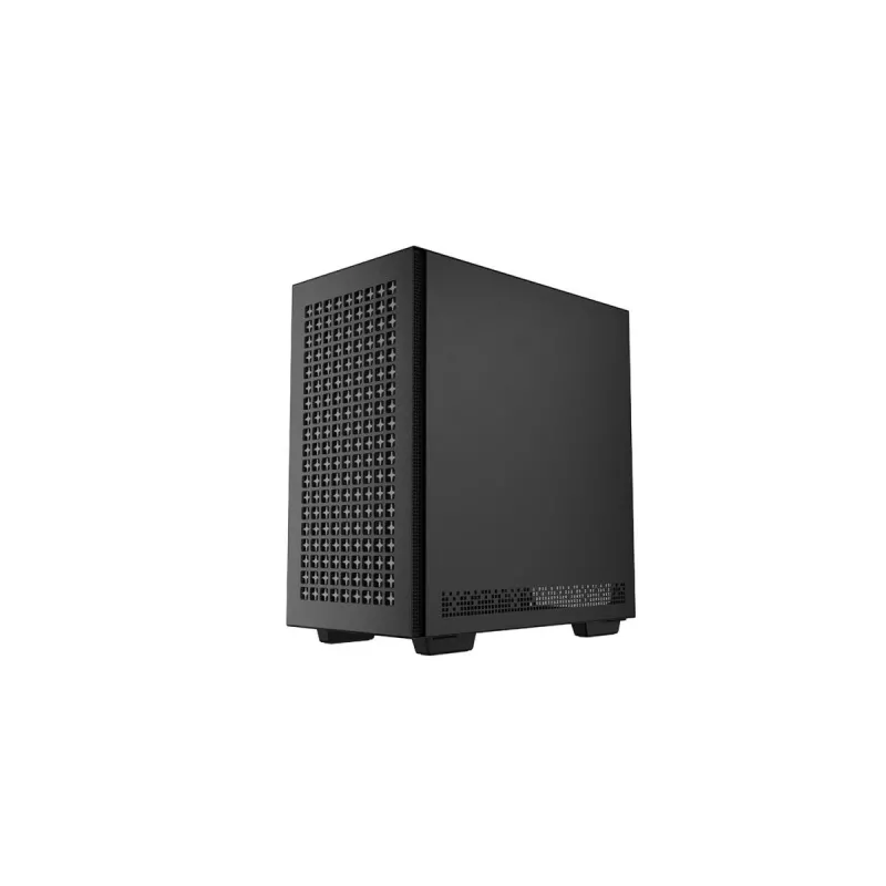 Case PC DeepCool CH370 mini tower — microATX/Mini-ITX, vetro temperato, supporto per GPU fino a 32 cm