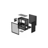 Case PC DeepCool CH370 mini tower — microATX/Mini-ITX, vetro temperato, supporto per GPU fino a 32 cm