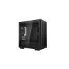 Case PC DeepCool CH370 mini tower — microATX/Mini-ITX, vetro temperato, supporto per GPU fino a 32 cm