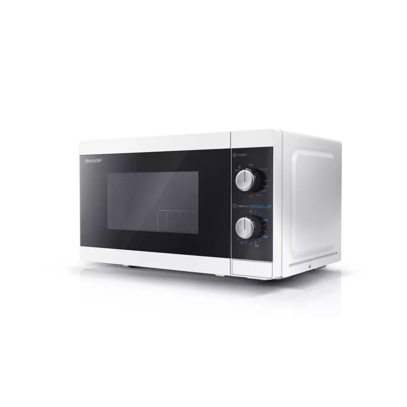 Forno a microonde Sharp YC-MG01E-W nero, bianco microonde con grill da tavolo 20 L 800 W