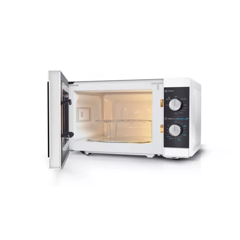 Forno a microonde Sharp YC-MG01E-W nero, bianco microonde con grill da tavolo 20 L 800 W