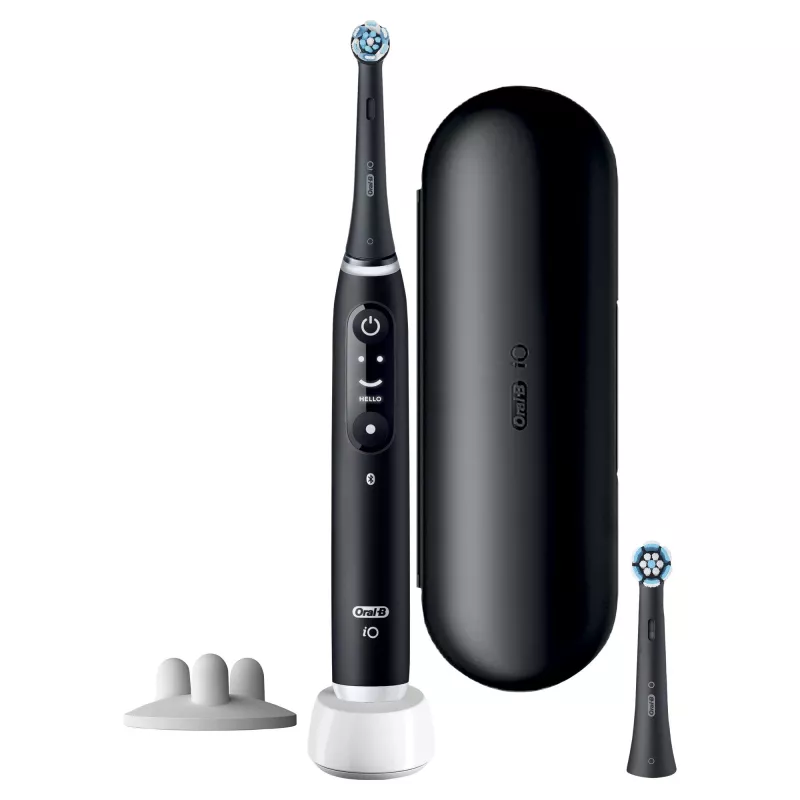 Spazzolino elettrico a vibrazione Oral-B iO 6 per adulti nero