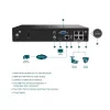 Videoregistratore di rete TP-Link VIGI 4 canali PoE+