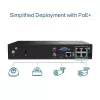 Videoregistratore di rete TP-Link VIGI 4 canali PoE+
