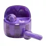 Auricolari JBL Tune Flex Ghost Edition True Wireless Stereo (TWS) in-ear per chiamate/musica Bluetooth viola, traslucido