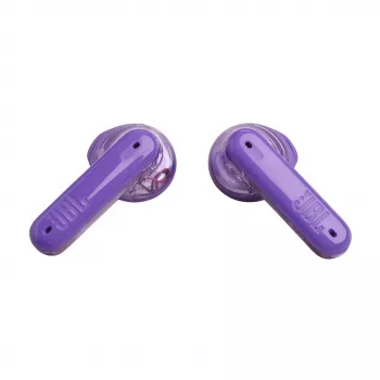 Auricolari JBL Tune Flex Ghost Edition True Wireless Stereo (TWS) in-ear per chiamate/musica Bluetooth viola, traslucido