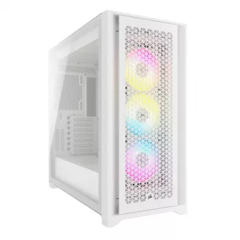 Case per PC Corsair iCUE 5000D RGB Airflow Midi-Tower bianco