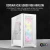 Case per PC Corsair iCUE 5000D RGB Airflow Midi-Tower bianco