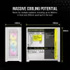 Case per PC Corsair iCUE 5000D RGB Airflow Midi-Tower bianco