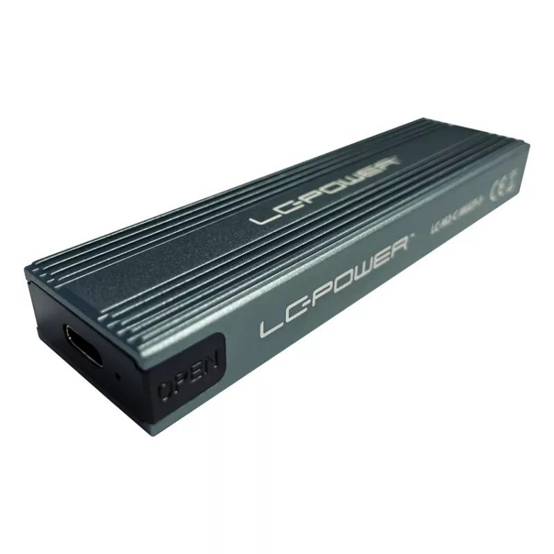 LC-POWER Custodia SSD - M.2 LC-M2-C-MULTI-3 Lc-power custodia SSD M.2 USB3.2 (NVMe e SATA)