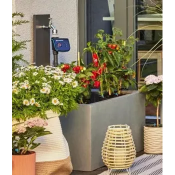 Sistema di irrigazione a goccia Gardena 13400-20 lunghezza tubo 15 m nero verde