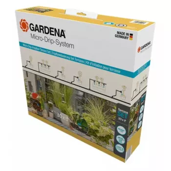Sistema di irrigazione a goccia Gardena 13400-20 lunghezza tubo 15 m nero verde
