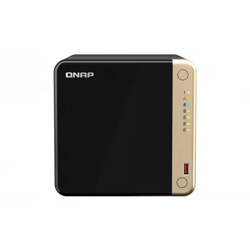 NAS QNAP TS-464 Tower Intel® Celeron® N5095 8 GB DDR4 0 TB QNAP QTS nero