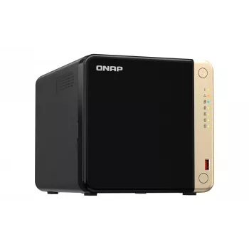 NAS QNAP TS-464 Tower Intel® Celeron® N5095 8 GB DDR4 0 TB QNAP QTS nero