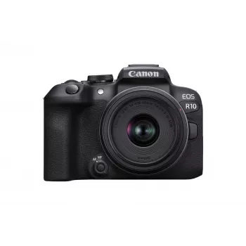 Canon EOS R10 + RF-S 18-45mm F4.5-6.3 IS STM MILC 24,2 MP CMOS 6000 x 4000 pixel nero