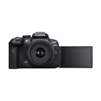 Canon EOS R10 + RF-S 18-45mm F4.5-6.3 IS STM MILC 24,2 MP CMOS 6000 x 4000 pixel nero