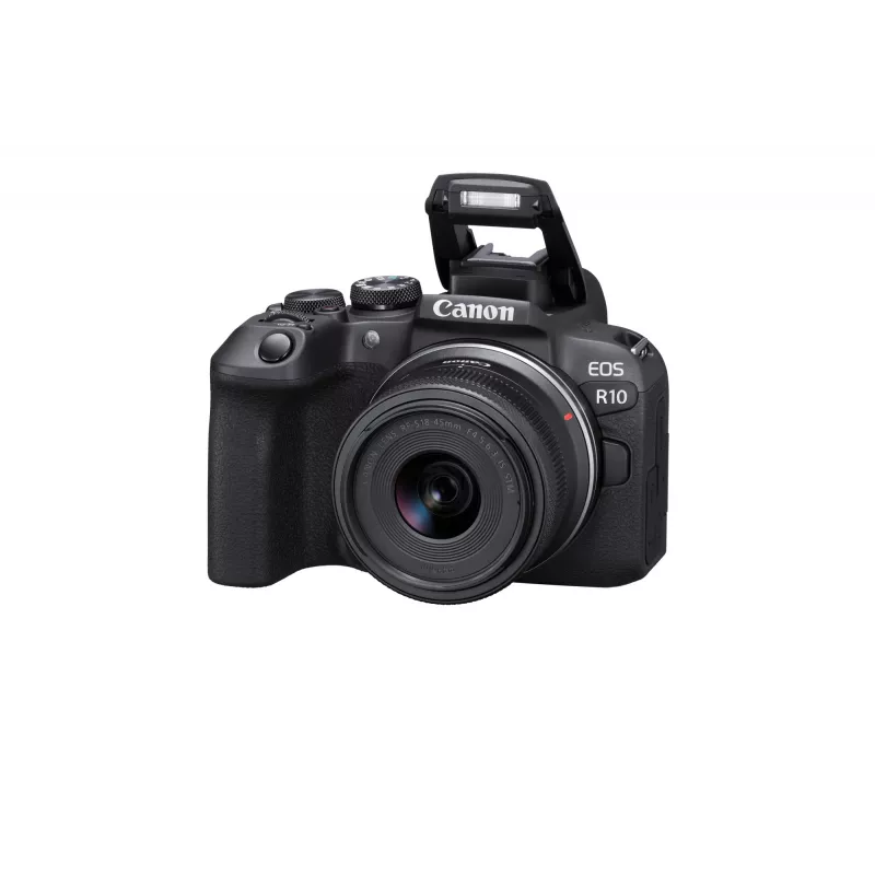 Canon EOS R10 + RF-S 18-45mm F4.5-6.3 IS STM MILC 24,2 MP CMOS 6000 x 4000 pixel nero