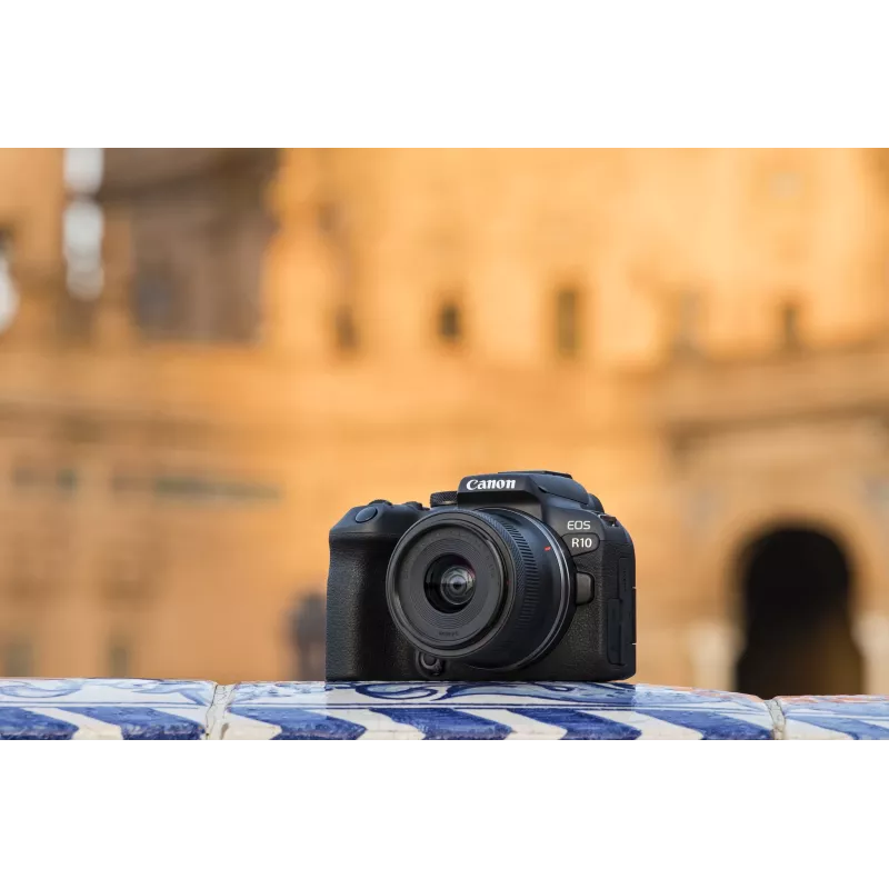 Canon EOS R10 + RF-S 18-45mm F4.5-6.3 IS STM MILC 24,2 MP CMOS 6000 x 4000 pixel nero