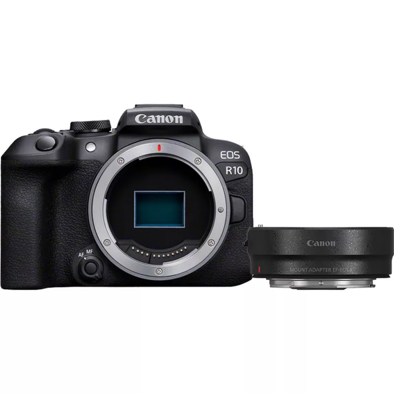 Canon EOS R10 + RF-S 18-45mm F4.5-6.3 IS STM MILC 24,2 MP CMOS 6000 x 4000 pixel nero