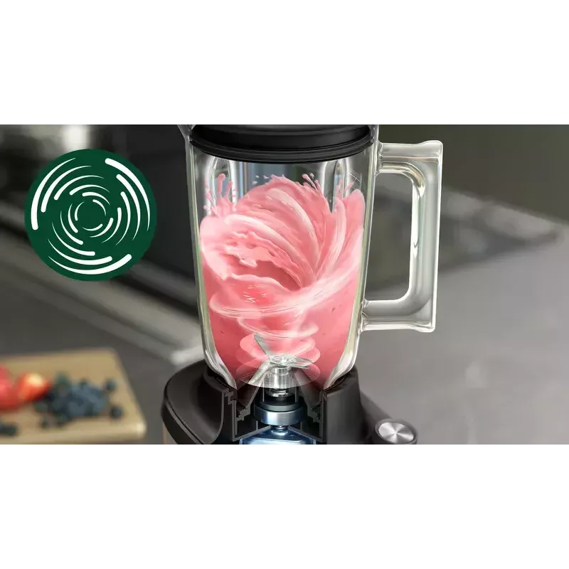 Mixer da tavolo Philips Serie 7000 HR3760/00 nero metallizzato