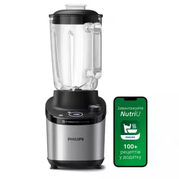 Mixer da tavolo Philips Serie 7000 HR3760/00 nero metallizzato