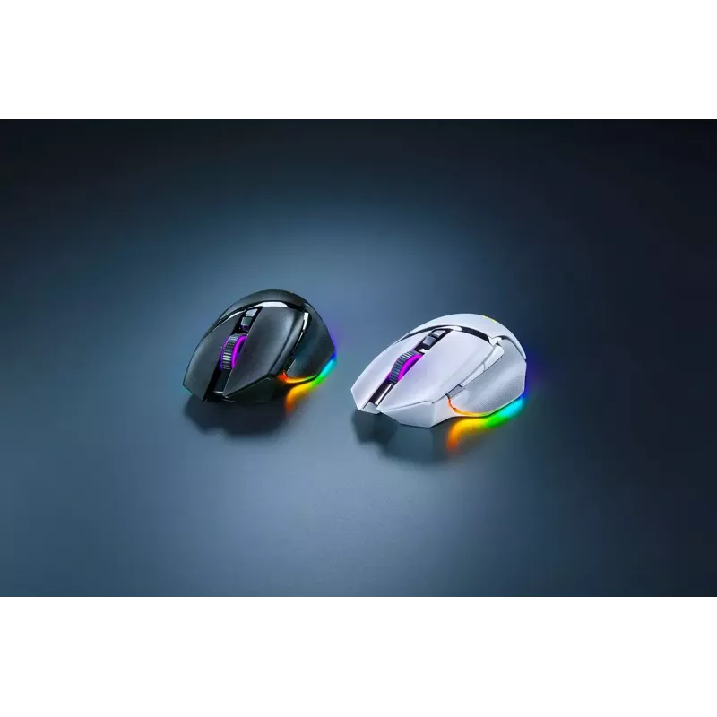 Razer Basilisk V3 Pro mouse wireless per giocatori, bianco