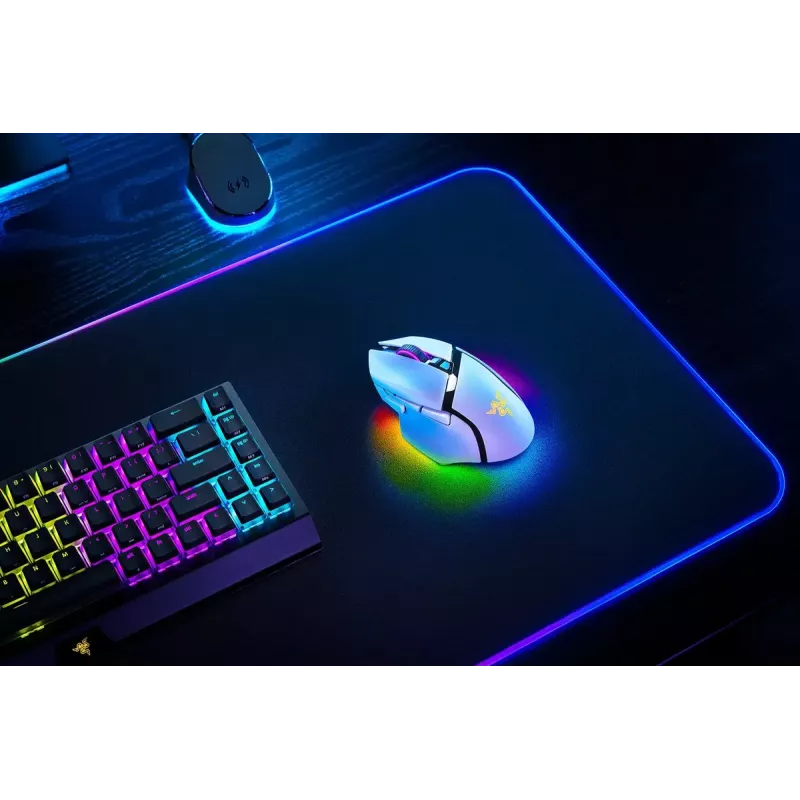 Razer Basilisk V3 Pro mouse wireless per giocatori, bianco