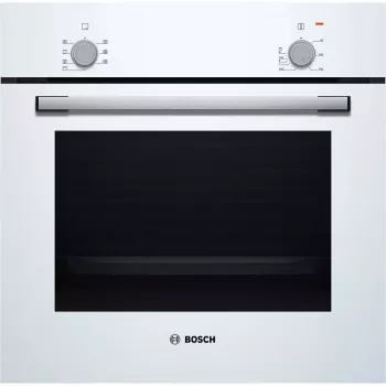 Forno elettrico da incasso Bosch Serie 2 HBF010BV1S — 66 L, manopole, lampada alogena, classe A, bianco