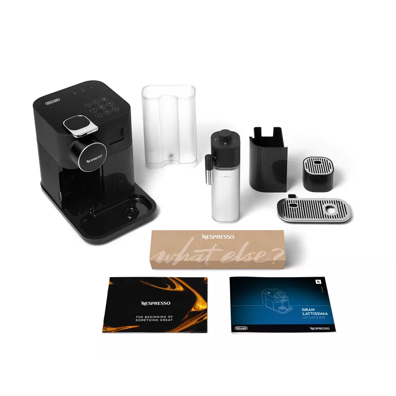 De’Longhi Nespresso Gran Lattissima macchina per caffè di Delonghi, Sophisticated Darks