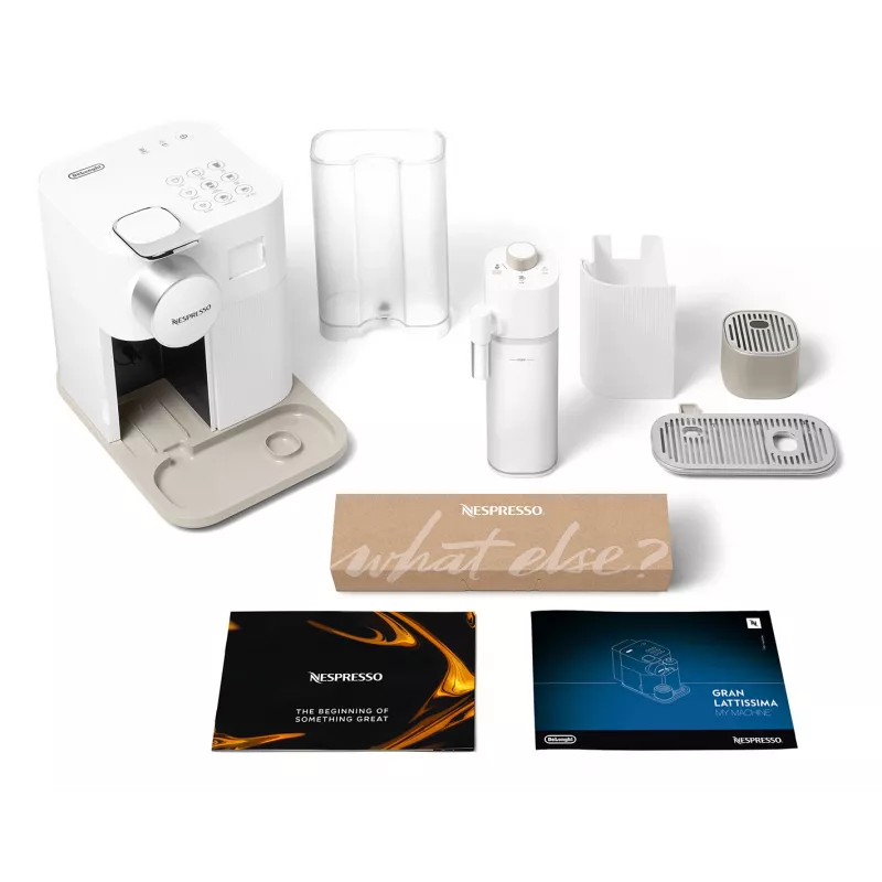 De’Longhi Lattissima One Nespresso Gran Lattissima macchina per caffè di Delonghi, Elegantes Dunkel