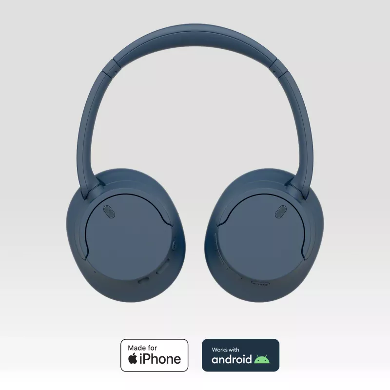 Sony WH-CH720N cuffie wireless con cancellazione del rumore, blu