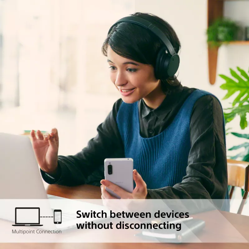 Sony WH-CH720N Cuffie wireless con cancellazione del rumore, nero (WHCH720NB.CE7)