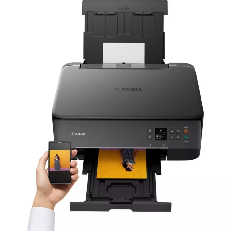 Canon PIXMA TS5350i stampante multifunzione a getto d'inchiostro a colori 3 in 1, A4, 4800 x 1200 DPI, Wi-Fi, fronte-retro, nera