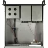 Inter-Tech IPC 3U-3508 chassis per server di archiviazione, rack 48,3 cm 3U, ATX, SATA/SAS Hot-Swap, 2x vani esterni da 5,25 pollici, senza alimentatore, nero