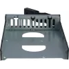 Inter-Tech IPC 3U-3508 chassis per server di archiviazione, rack 48,3 cm 3U, ATX, SATA/SAS Hot-Swap, 2x vani esterni da 5,25 pollici, senza alimentatore, nero