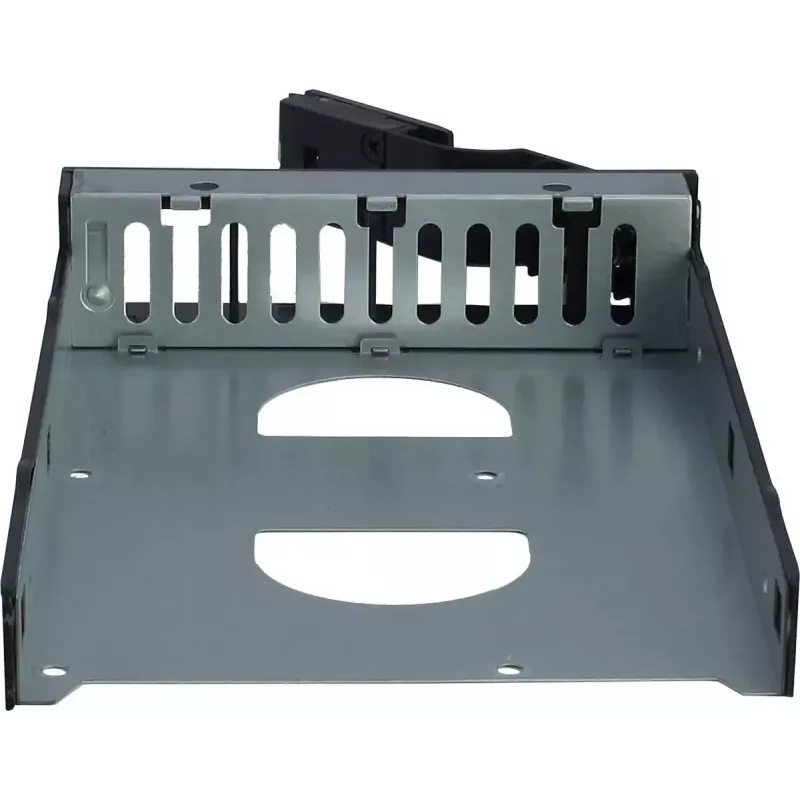 Inter-Tech IPC 3U-3508 chassis per server di archiviazione, rack 48,3 cm 3U, ATX, SATA/SAS Hot-Swap, 2x vani esterni da 5,25 pollici, senza alimentatore, nero